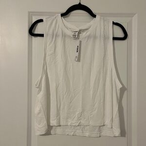 Nike Women's White Muscle Tee